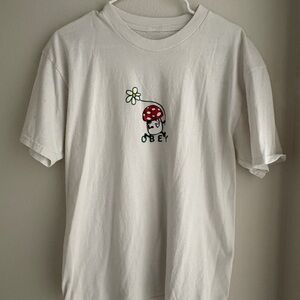 Obey Runaway Mushroom Tshirt Large